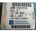 1338860 95519736 1338515 Garnitura termostat Opel Astra G GM